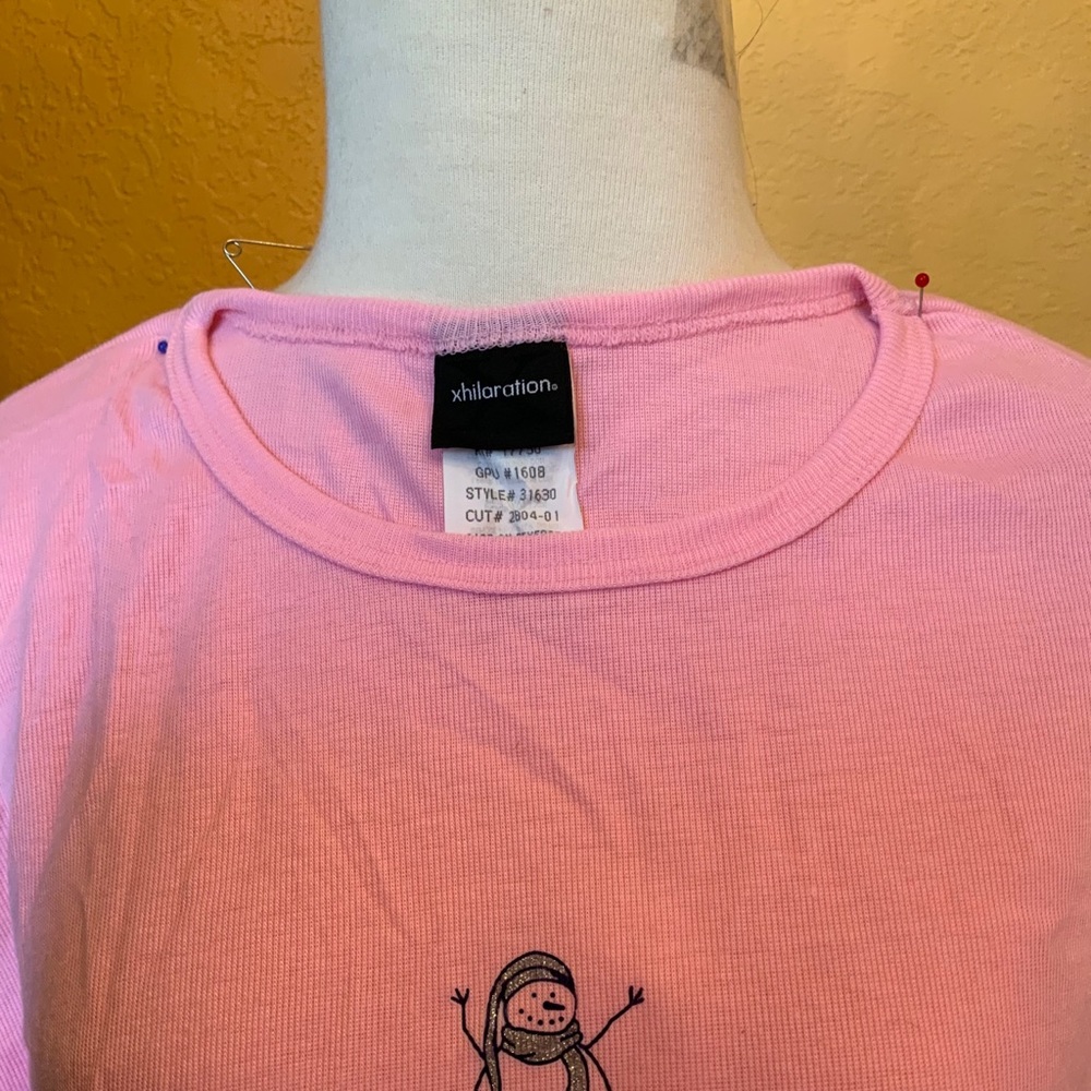 2 winter scene T-shirts